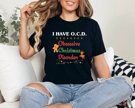 OCD Obsessive Christmas Disorder Shirt